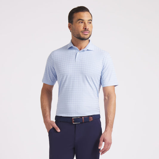 MATTR Houndstooth Golf Polo / Puma Golf Trusted