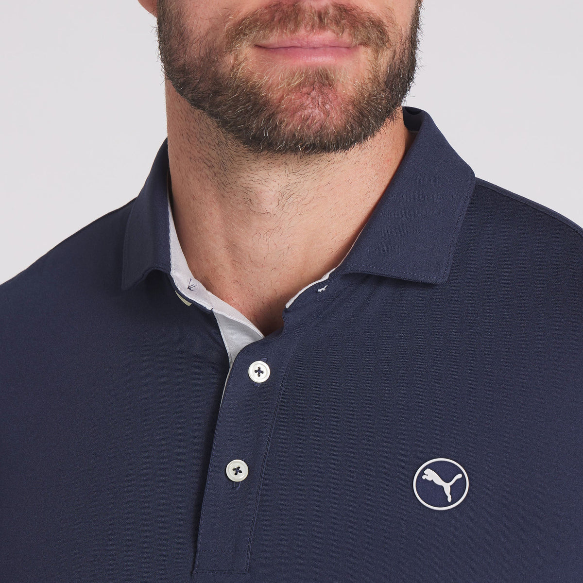 CLOUDSPUN Long Sleeve Midweight Golf Polo / Puma Golf Everyday