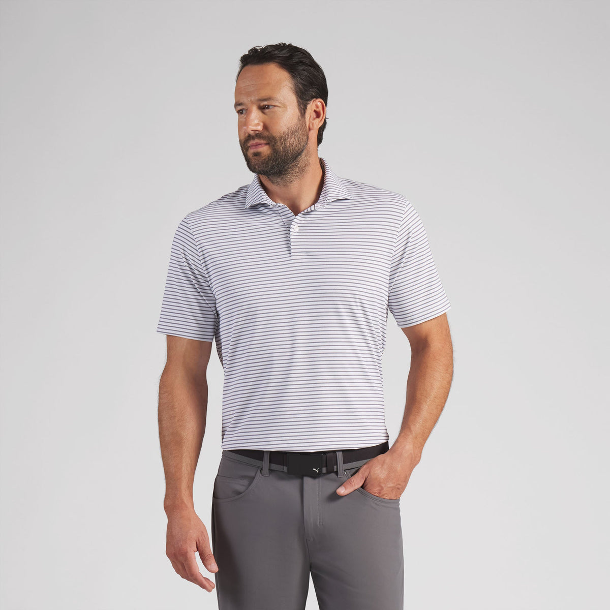 BRRR Stripe Golf Polo / Puma Golf Value