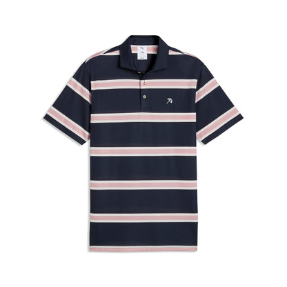 AP Pique Stripe Golf Polo / Puma Golf Hot Sale