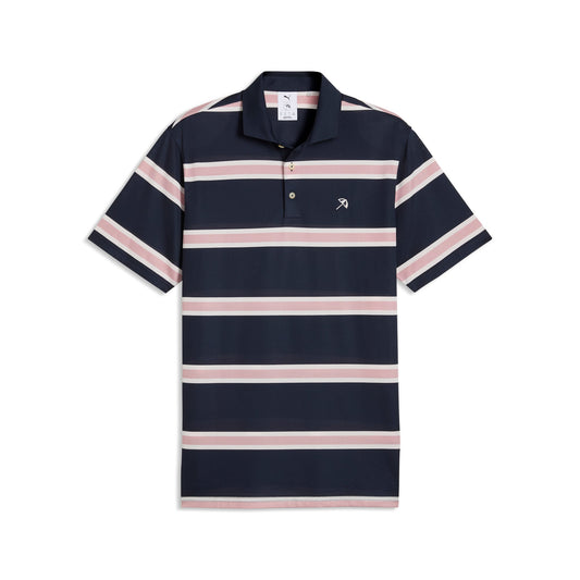 AP Pique Stripe Golf Polo / Puma Golf Hot Sale