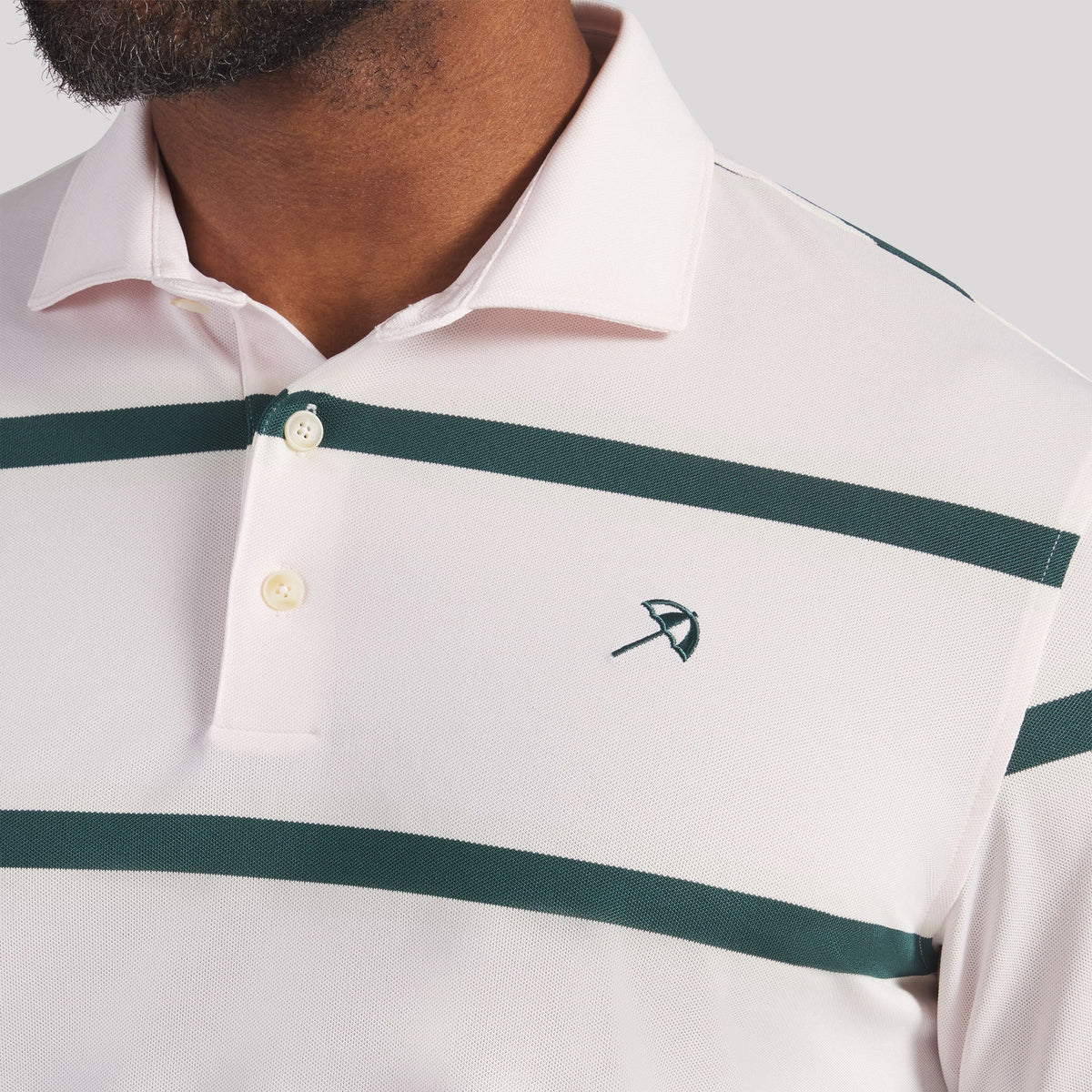 AP Pique Stripe Golf Polo / Puma Golf Hot Sale
