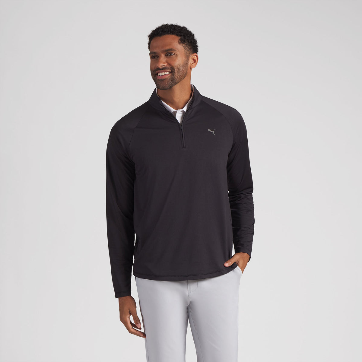 Lightweight Grid LC Golf 1/4 Zip / Puma Golf Hot Sale