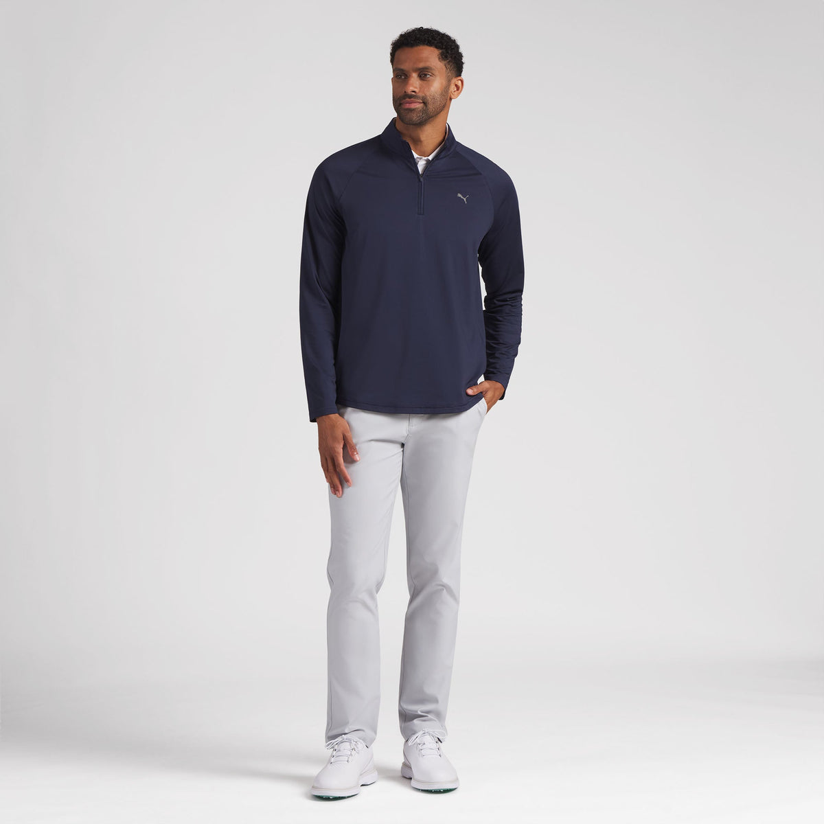 Lightweight Grid LC Golf 1/4 Zip / Puma Golf Hot Sale