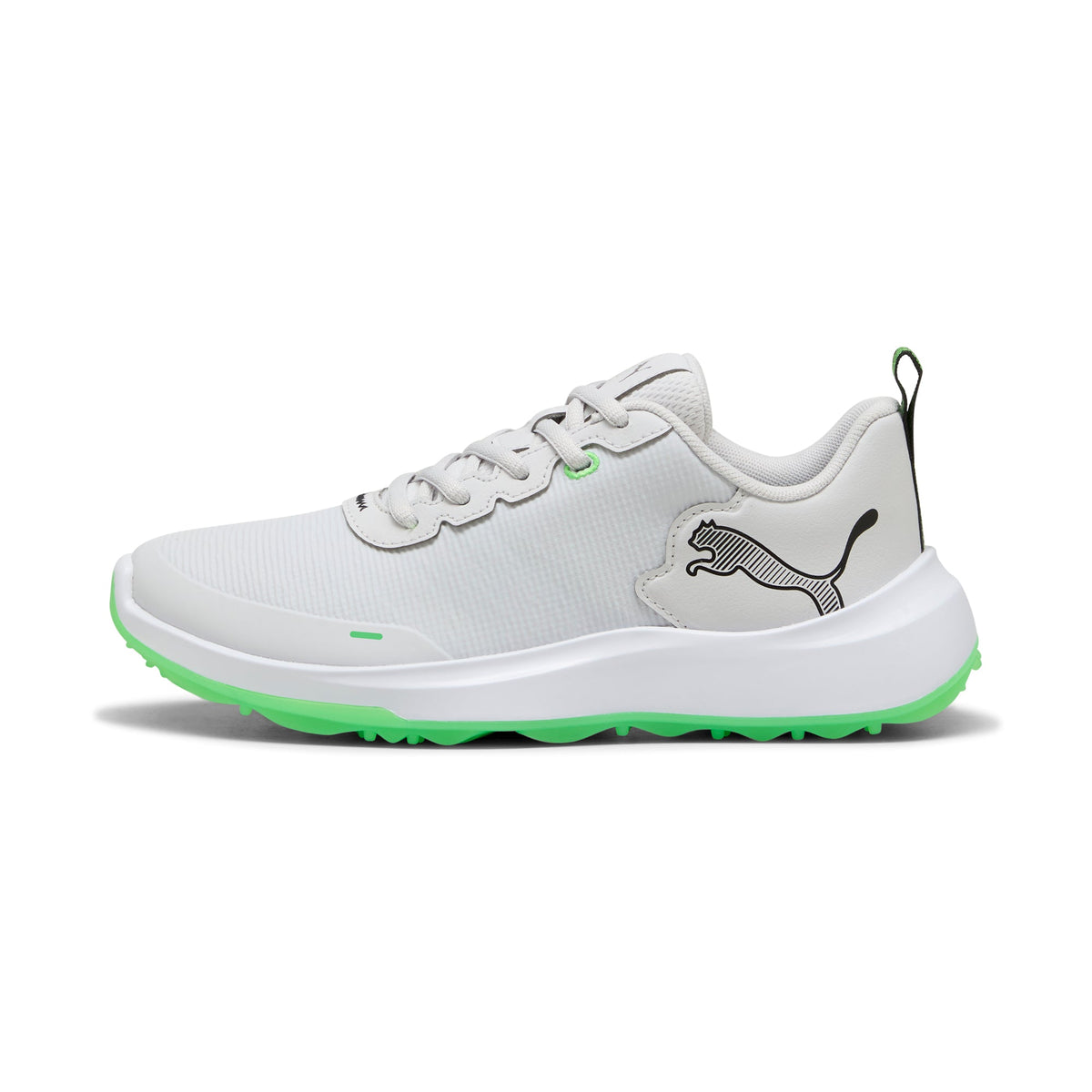 Feather Gray / Puma White / Fluro Green,2