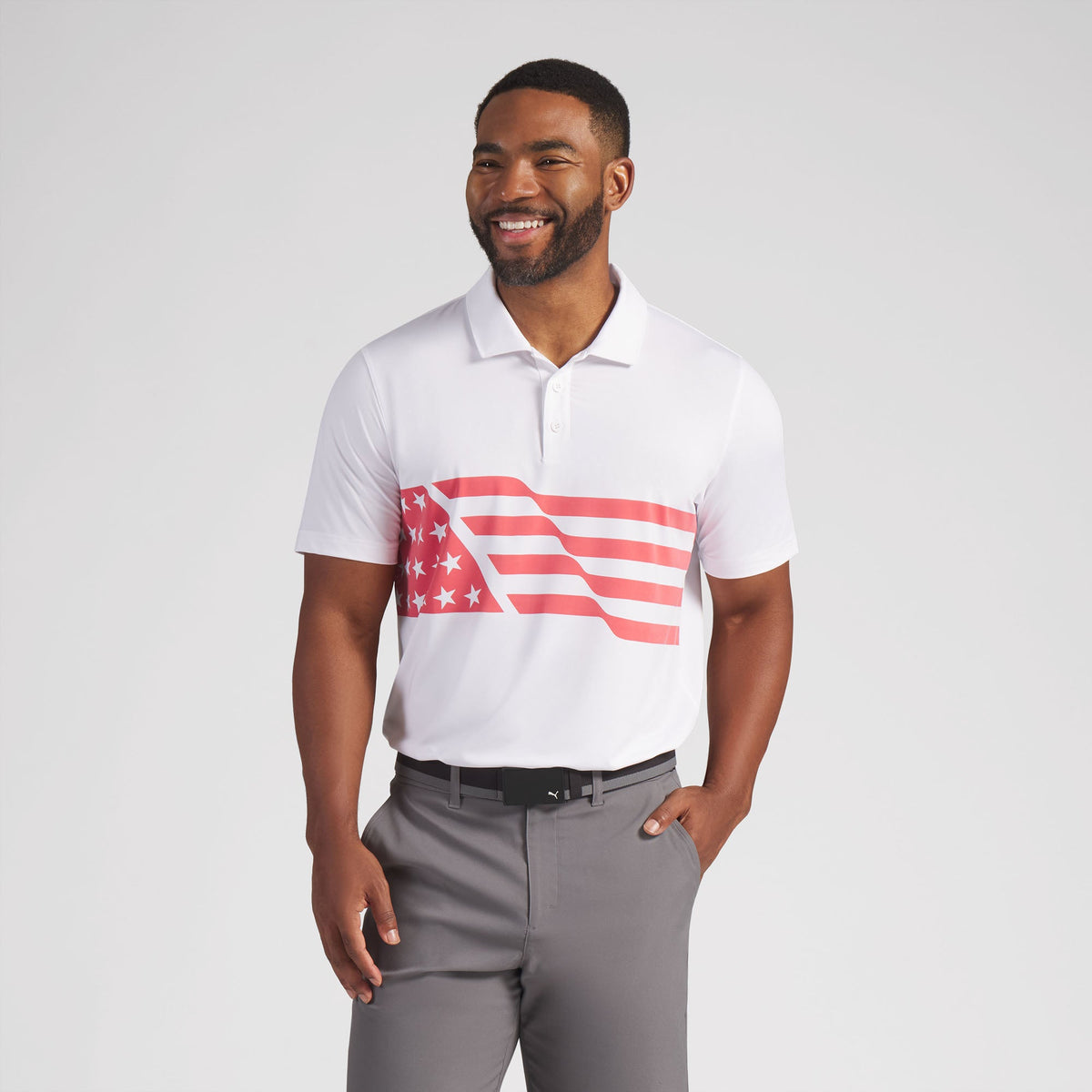 Volition Flag Golf Polo / Puma Golf Customer Favorite