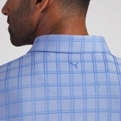 MATTR Plaid BN Golf Polo / Puma Golf Discount