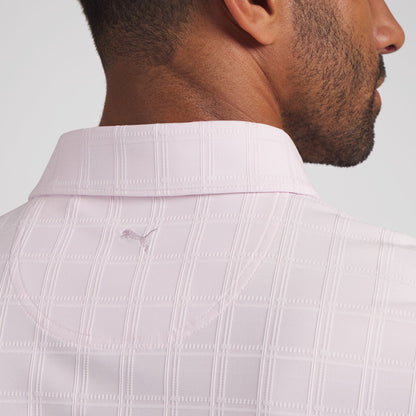 MATTR Plaid BN Golf Polo / Puma Golf Discount