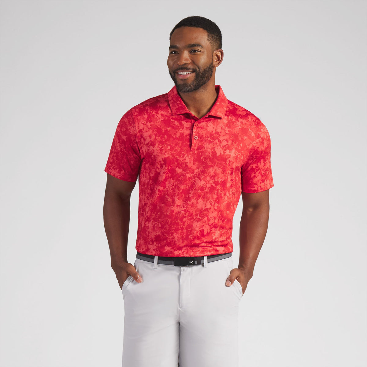 Volition Camo Golf Polo / Puma Golf Discount
