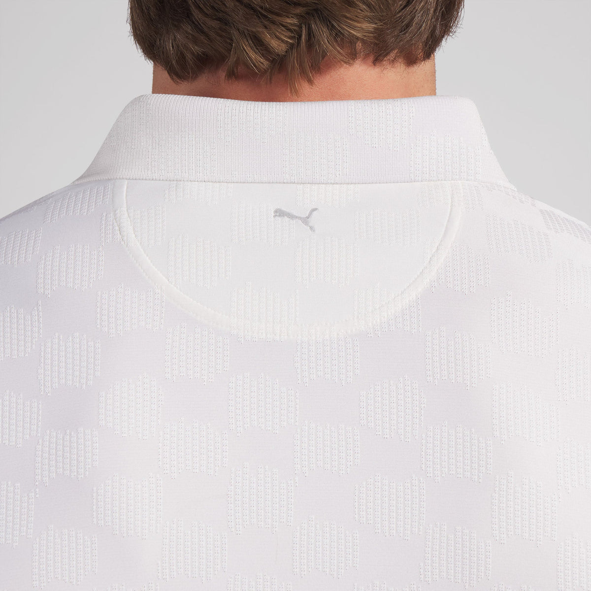 MATTR Check Jacquard BN Golf Polo / Puma Golf Premium