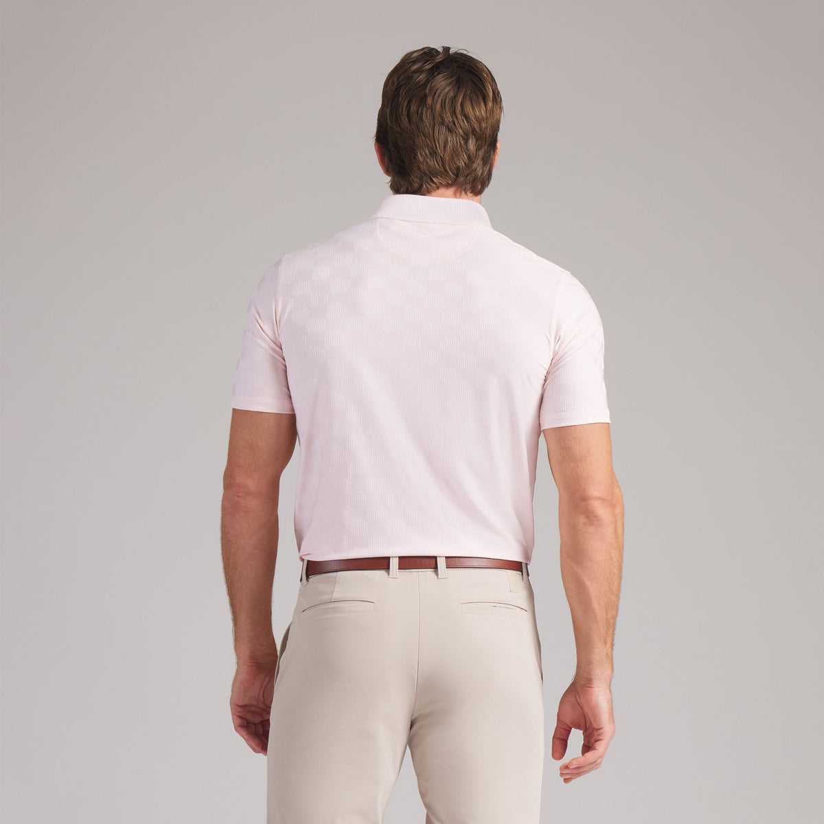 MATTR Check Jacquard BN Golf Polo / Puma Golf Premium