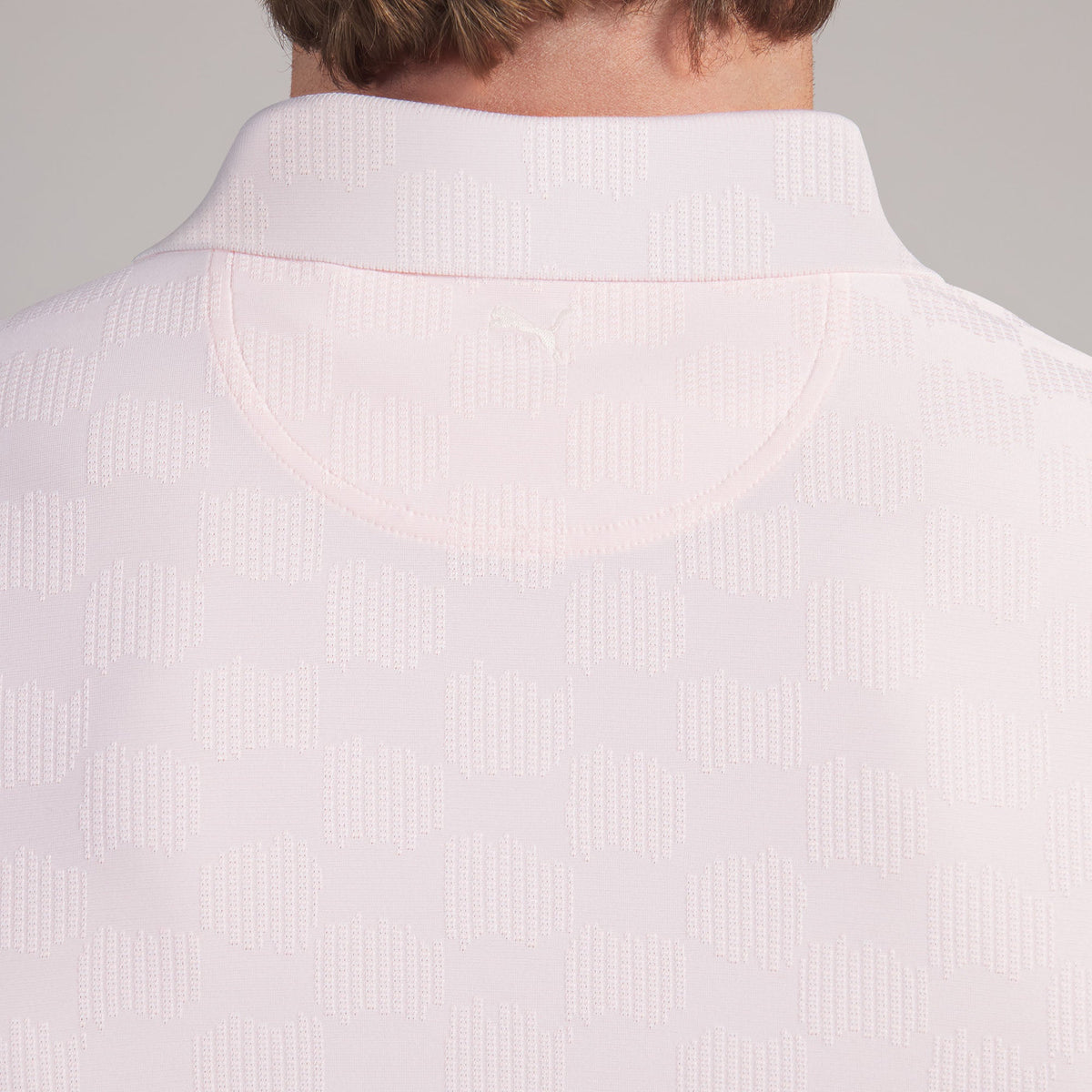 MATTR Check Jacquard BN Golf Polo / Puma Golf Premium