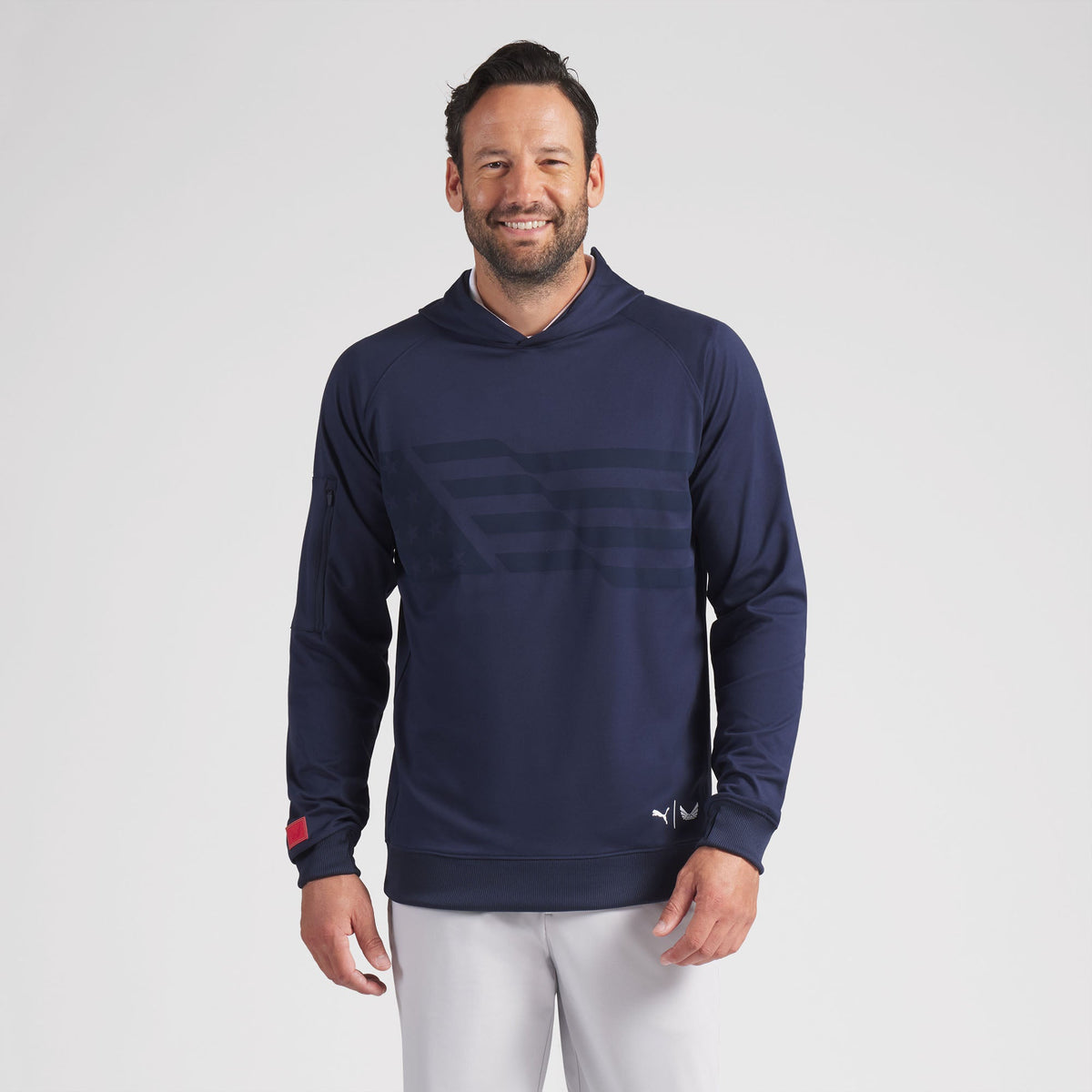 Volition Flag Golf Hoodie / Puma Golf Smart Buy