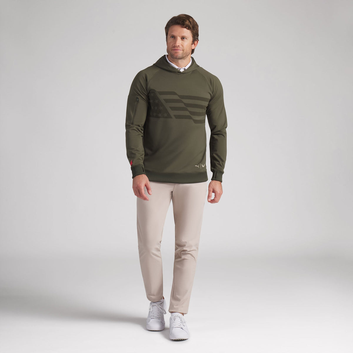 Volition Flag Golf Hoodie / Puma Golf Smart Buy