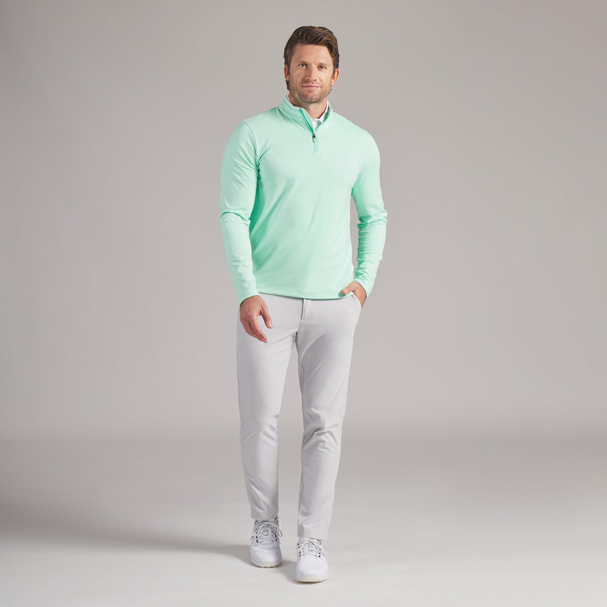 CLOUDSPUN Tech 3D LC 1/4 Zip Golf Jacket / Puma Golf New