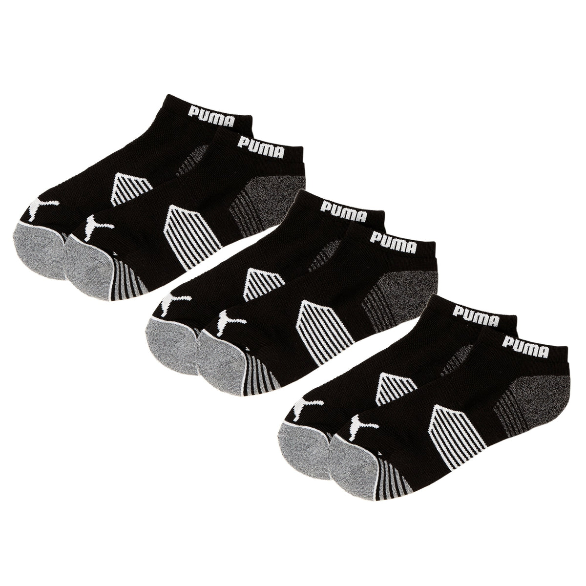 Puma Essential Low Cut 3 Pair Pack Golf Socks / Puma Golf Exclusive