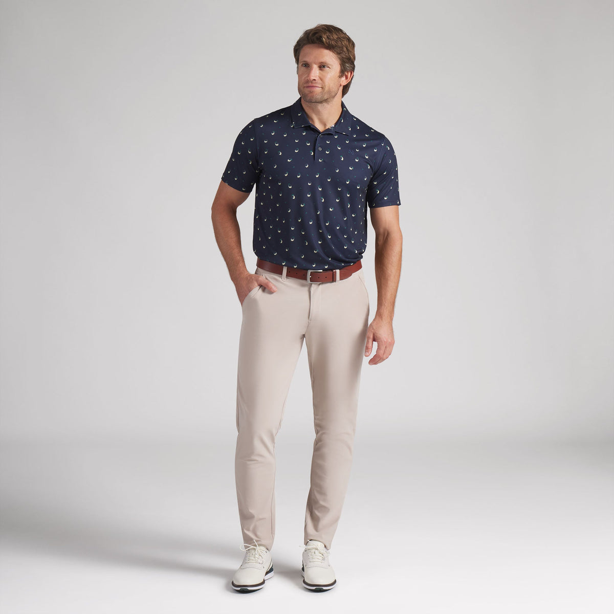AP CLOUDSPUN Lemon Golf Polo / Puma Golf Top Pick