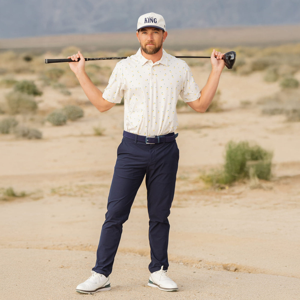 AP CLOUDSPUN Lemon Golf Polo / Puma Golf Top Pick