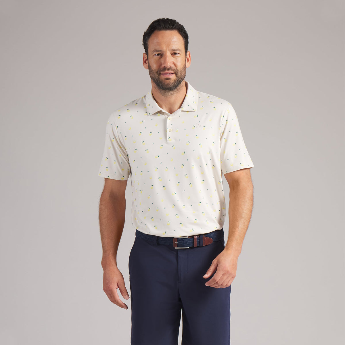 AP CLOUDSPUN Lemon Golf Polo / Puma Golf Top Pick