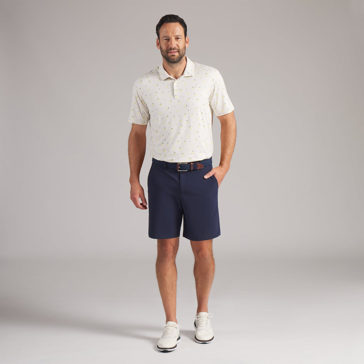 AP CLOUDSPUN Lemon Golf Polo / Puma Golf Top Pick