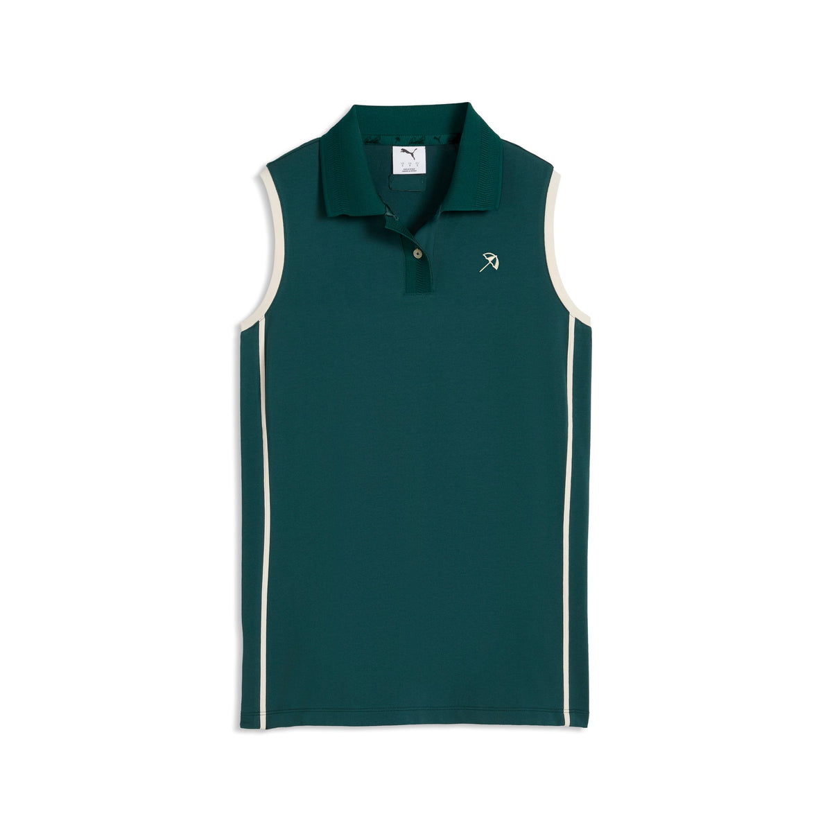 Women's AP Modalon Piped Sleeveless Golf Polo / Puma Golf Value