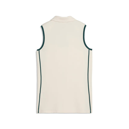 Women's AP Modalon Piped Sleeveless Golf Polo / Puma Golf Value