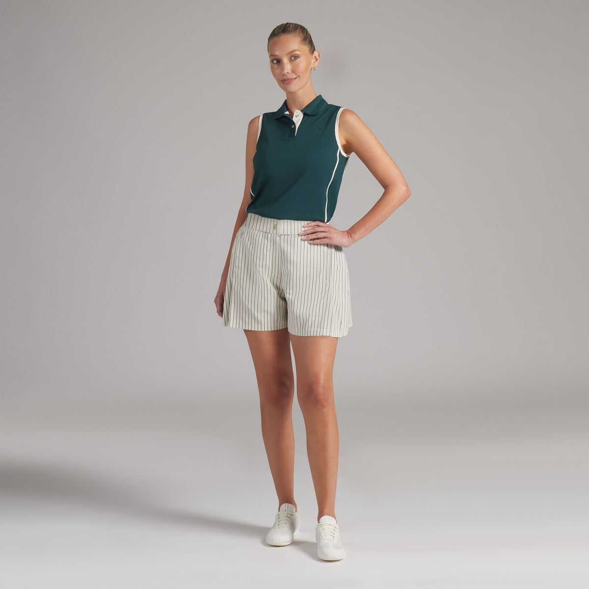 Women's AP Pinstripe Golf Shorts / Puma Golf Recommended
