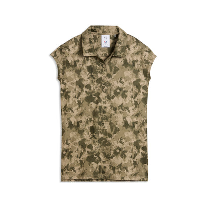 Women's Volition CLOUDSPUN Camo Golf Polo / Puma Golf Signature
