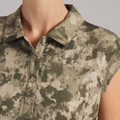 Women's Volition CLOUDSPUN Camo Golf Polo / Puma Golf Signature