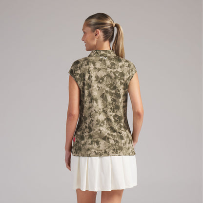 Women's Volition CLOUDSPUN Camo Golf Polo / Puma Golf Signature