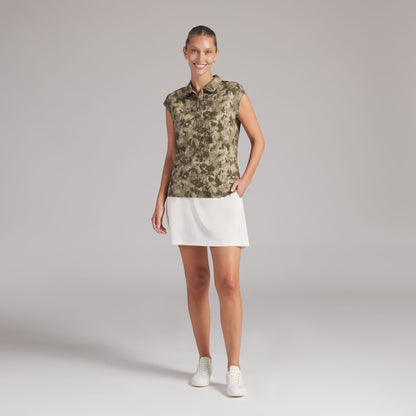 Women's Volition CLOUDSPUN Camo Golf Polo / Puma Golf Signature