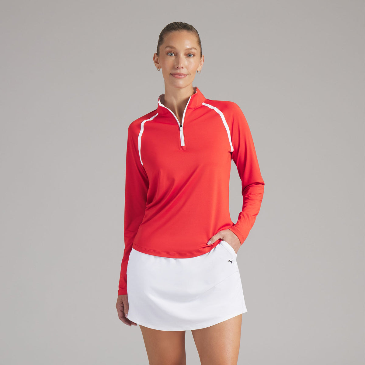 Women's Volition UV Golf 1/4 Zip / Puma Golf Popular