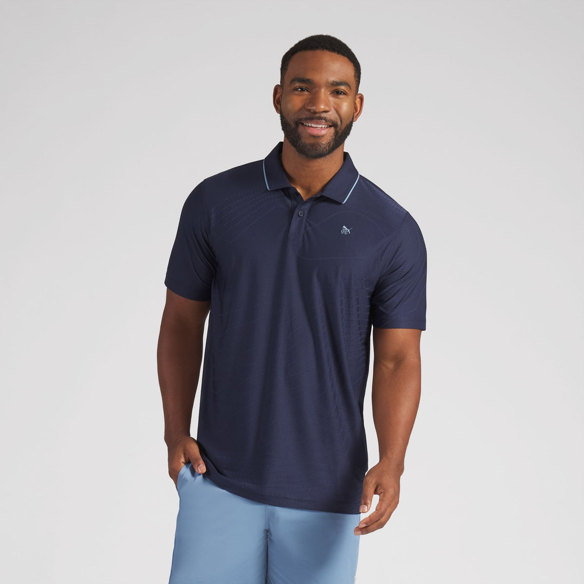 Reigning Champ Jacquard Golf Polo / Puma Golf Trending