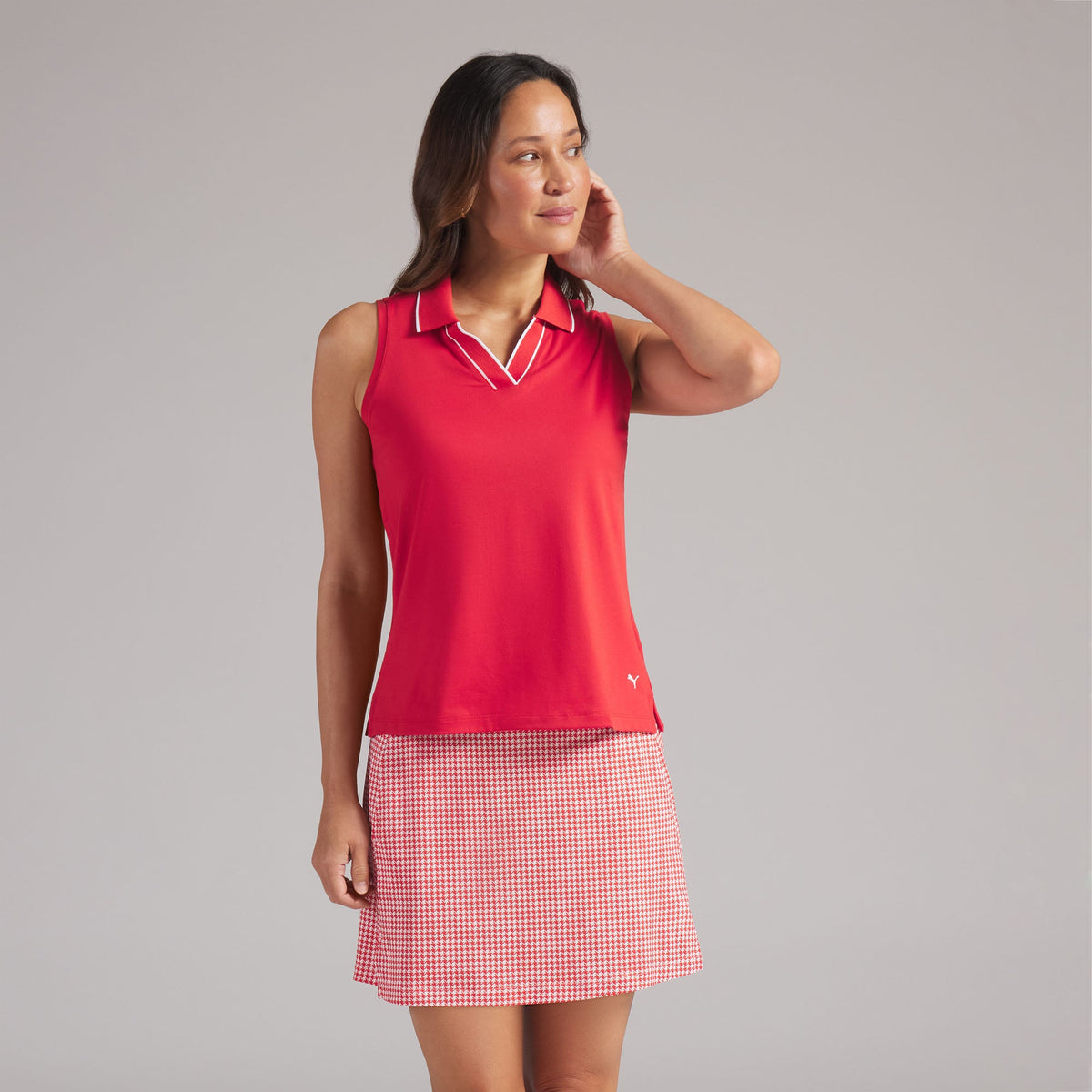 Women's CLOUDSPUN Essential Sleeveless Golf Polo / Puma Golf Best Price