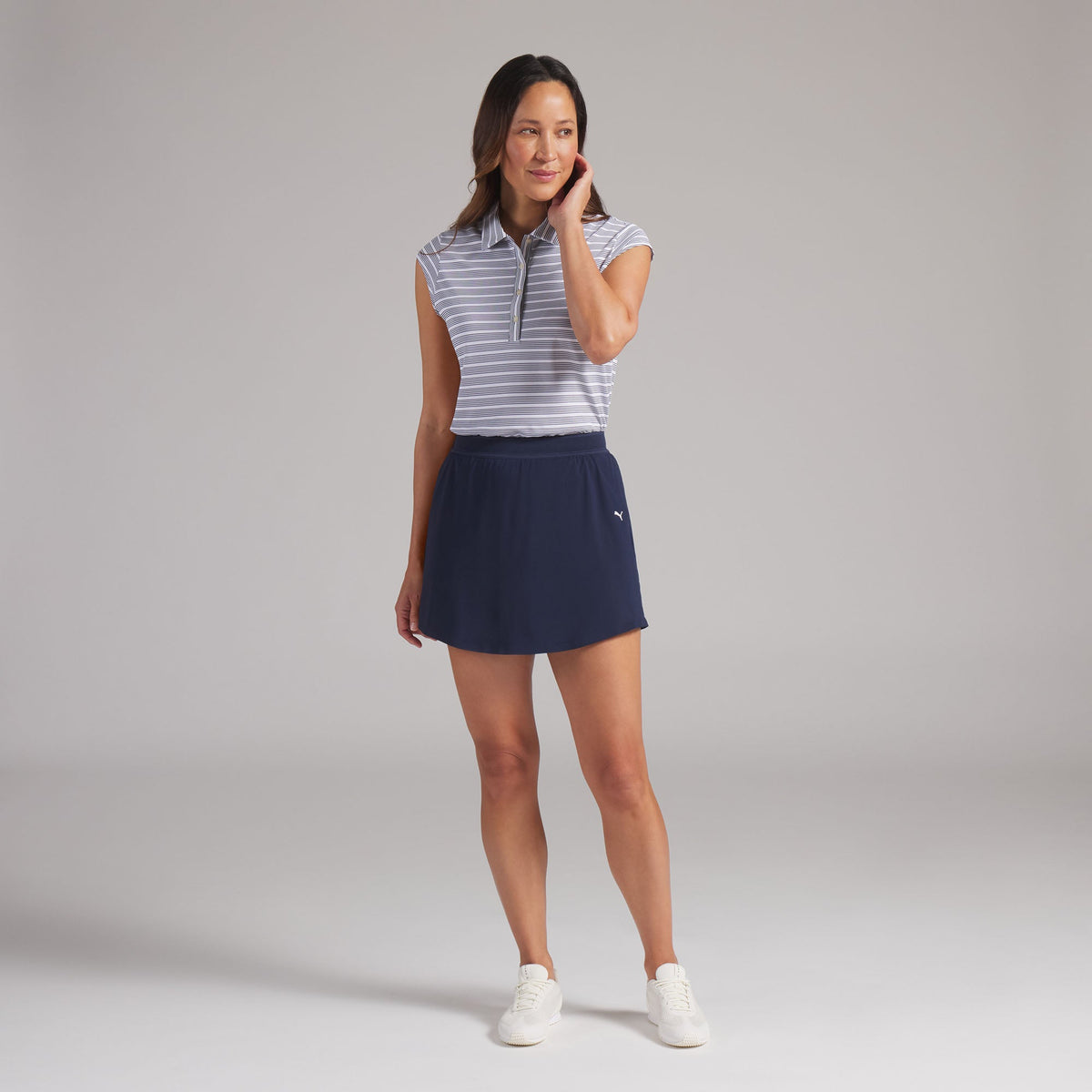 Women's Lettie 15.5" Golf Skirt / Puma Golf Top Pick