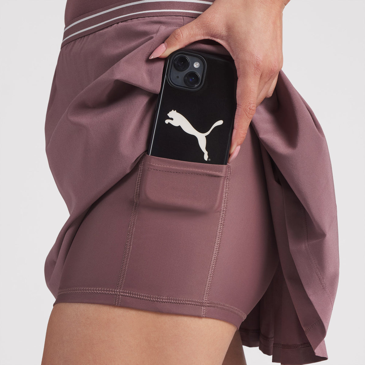 Women's Korra Stripe 15" Golf Skirt / Puma Golf Premium