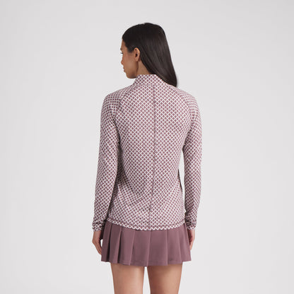 Women's UV Club Print Golf 1/4 Zip / Puma Golf Exclusive