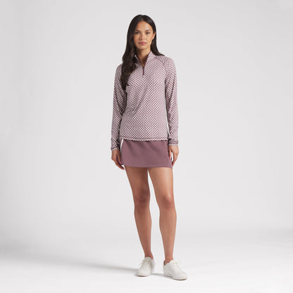 Women's UV Club Print Golf 1/4 Zip / Puma Golf Exclusive