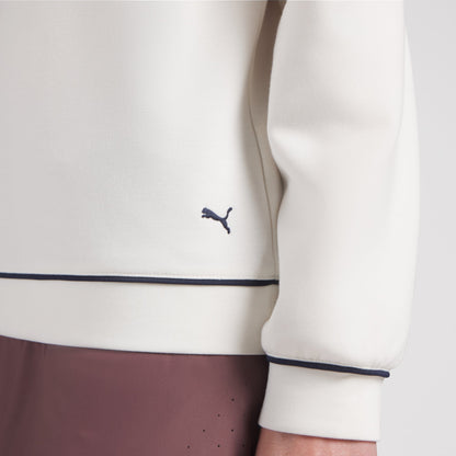 Women's CLOUDSPUN Fleece V-Neck Golf Sweater / Puma Golf Featured
