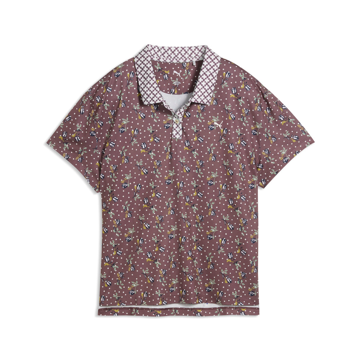 Women's Ezra Printed Golf Polo / Puma Golf Recommended