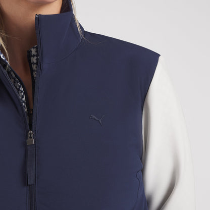 Women's CLOUDSPUN Fleece Hybrid Golf Jacket / Puma Golf New