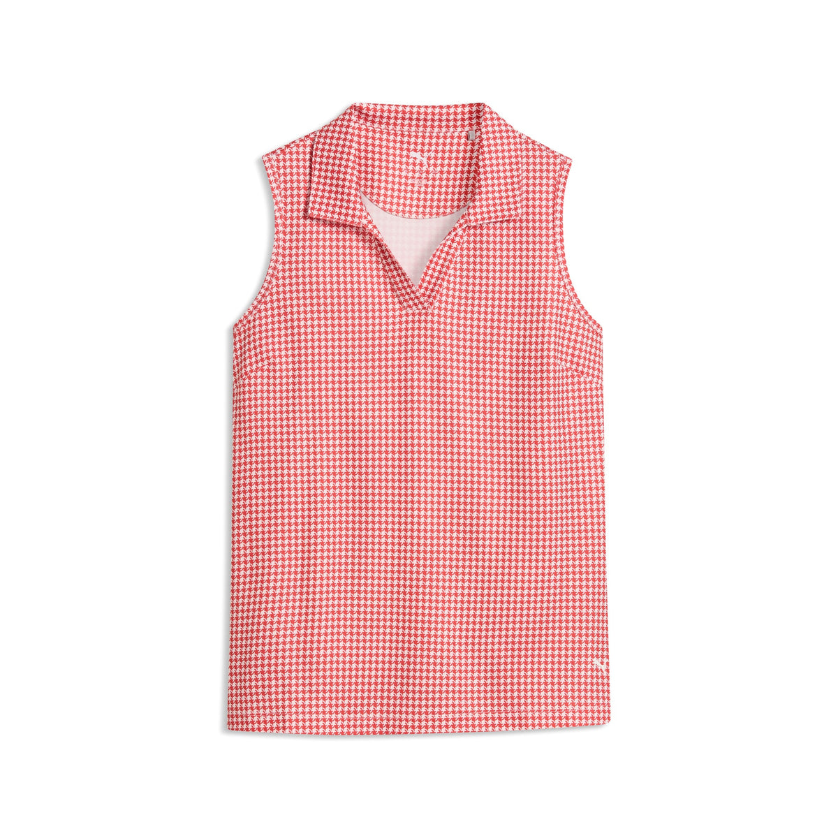 Women's CLOUDSPUN Mono Check Sleeveless Golf Polo / Puma Golf Exclusive