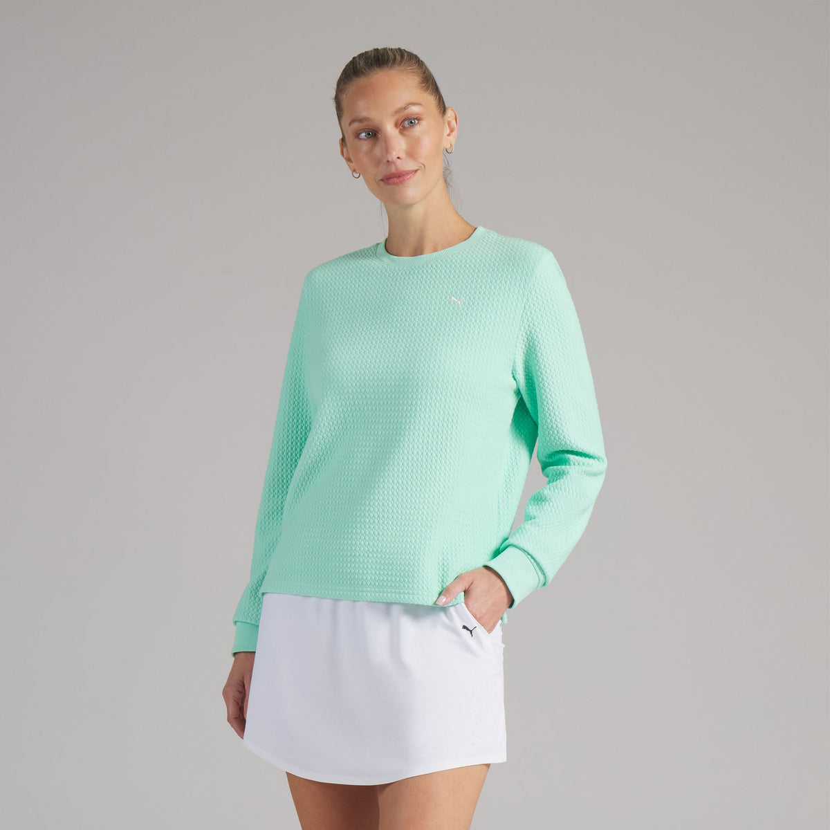 Women's Boulder LC Crew Golf Sweater / Puma Golf Sale