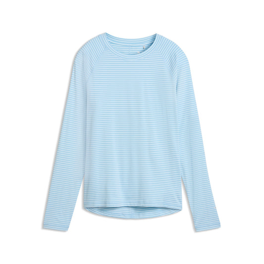 Women's UV Stripe Golf Crewneck / Puma Golf Smart Buy