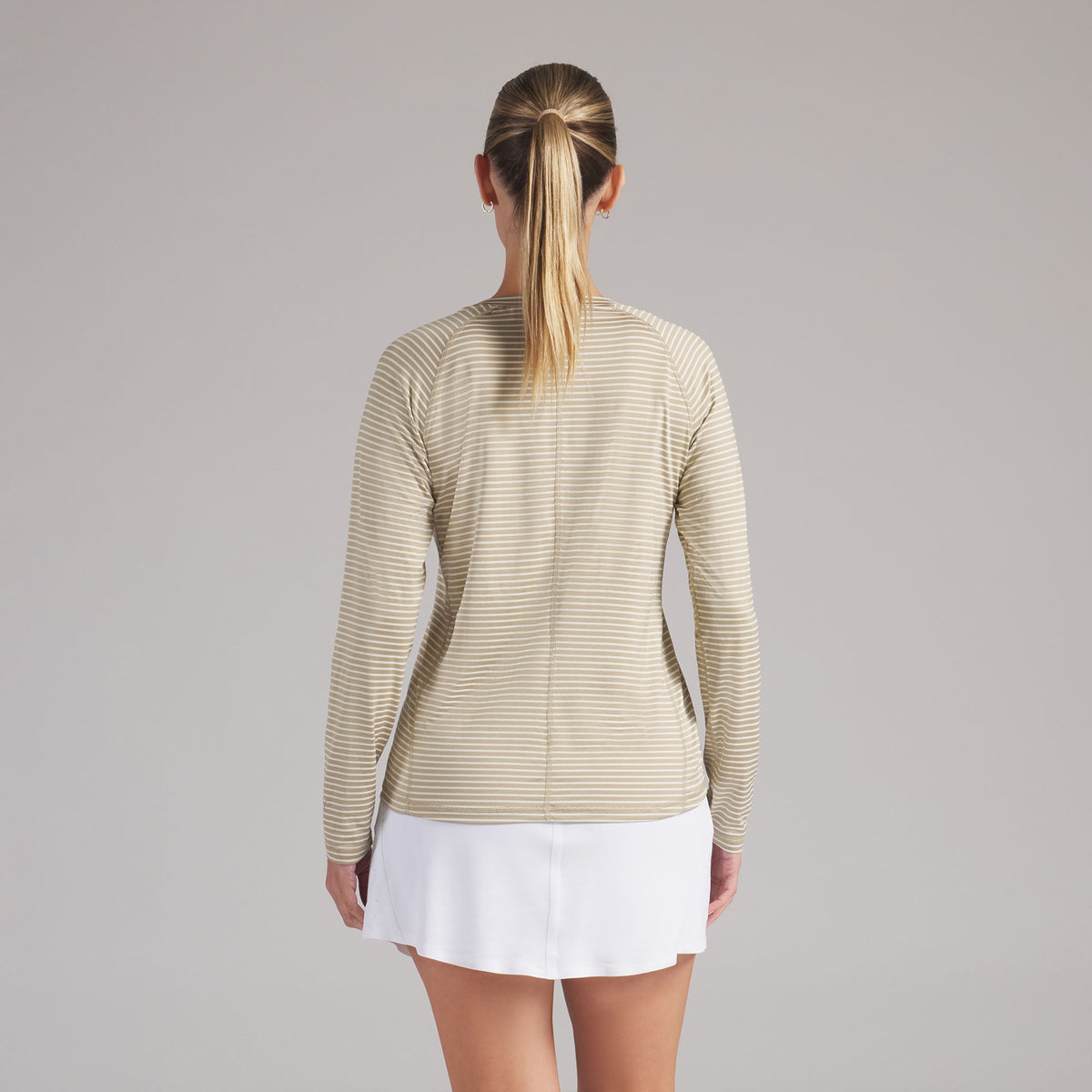Women's UV Stripe Golf Crewneck / Puma Golf Smart Buy