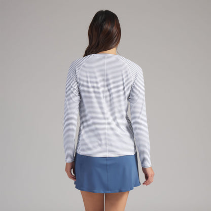 Women's UV Stripe Golf Crewneck / Puma Golf Smart Buy
