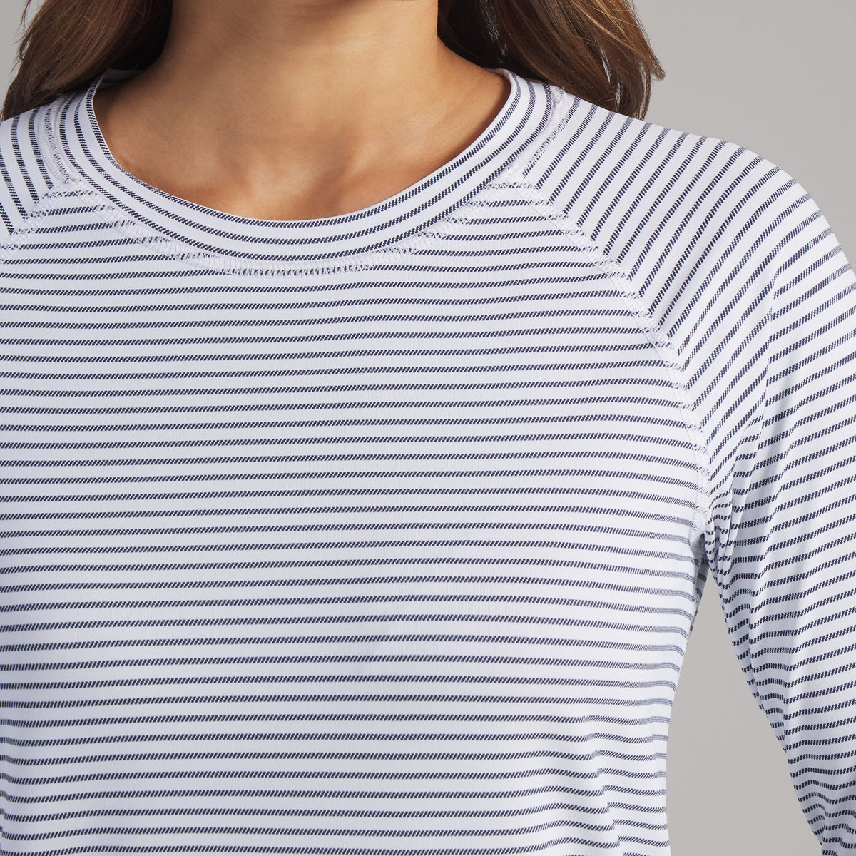 Women's UV Stripe Golf Crewneck / Puma Golf Smart Buy