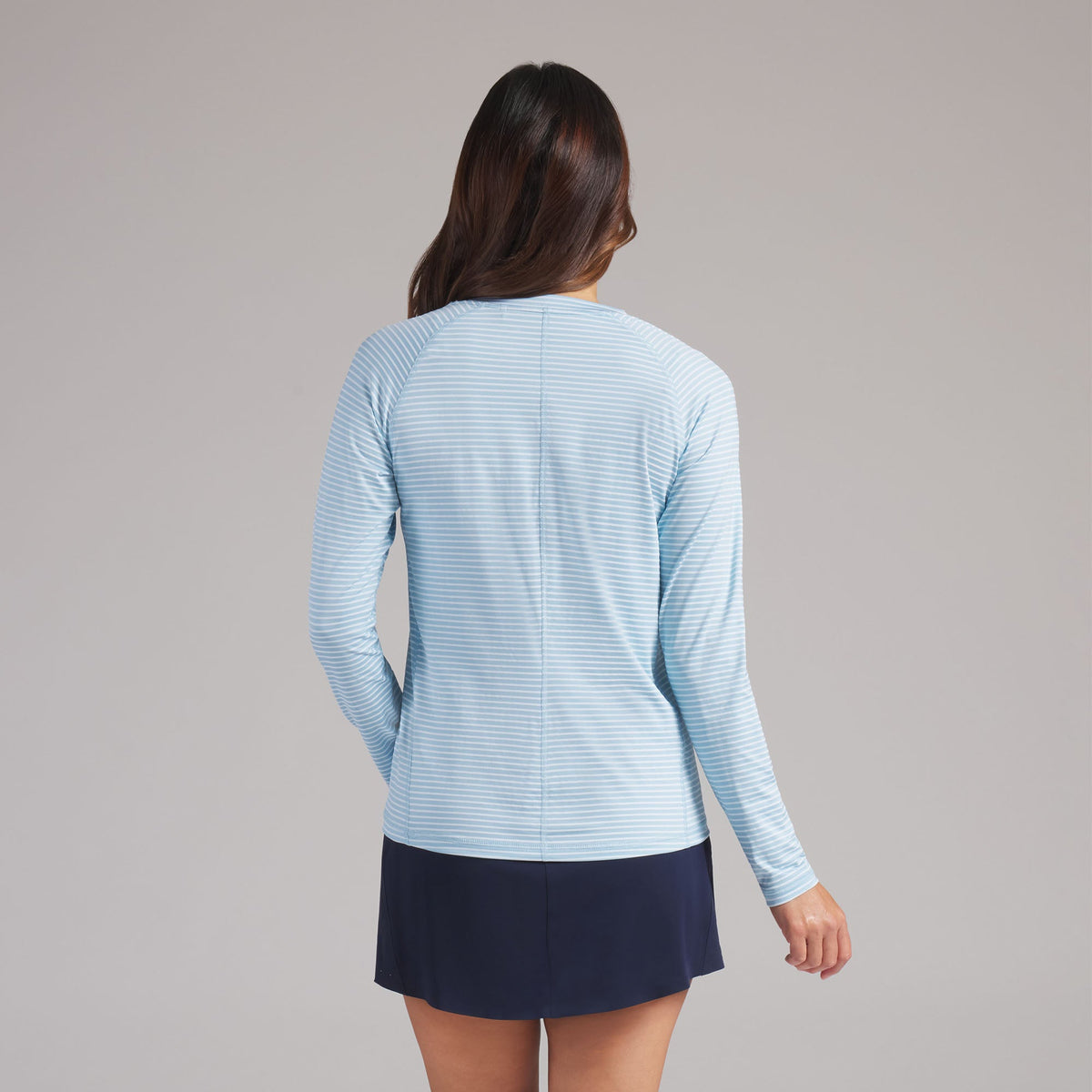 Women's UV Stripe Golf Crewneck / Puma Golf Smart Buy