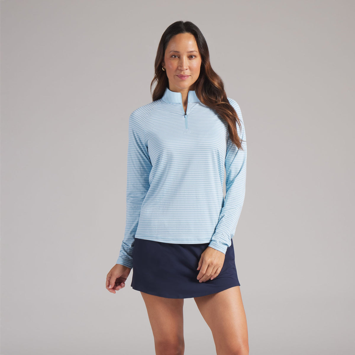 Women's UV Stripe 1/4 Zip Golf Jacket / Puma Golf Exclusive