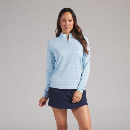 Women's UV Stripe 1/4 Zip Golf Jacket / Puma Golf Exclusive